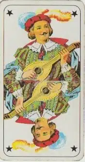 Carte de l'Excuse du jeu de tarot