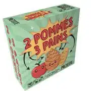 2 pommes, 3 pains