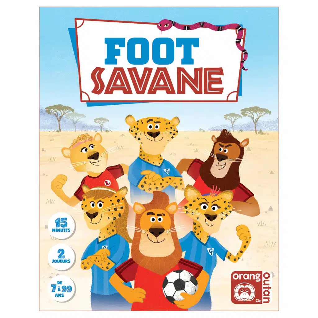 Boîte du jeu Foot Savane
