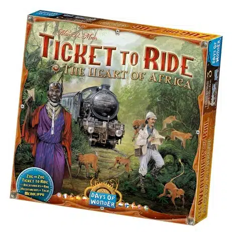 Les Aventuriers du Rail - Ticket To Ride Au cœur de l'Afrique